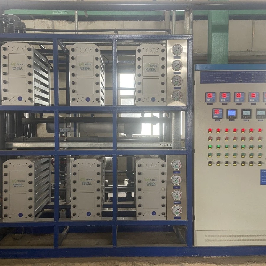 Electrodeionization for Boiler Feed Water